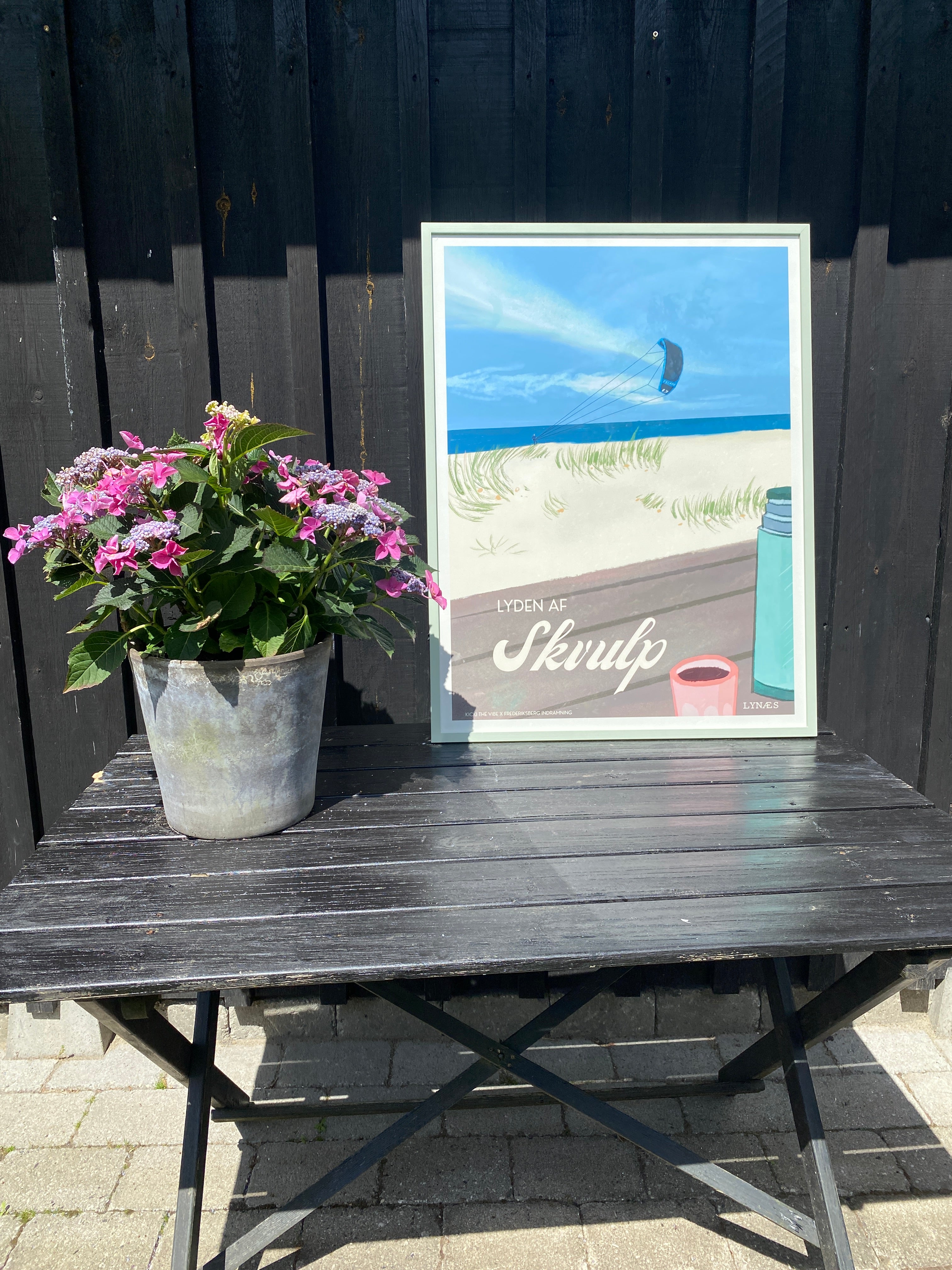 Lyden af skvulp UDEN RAMME