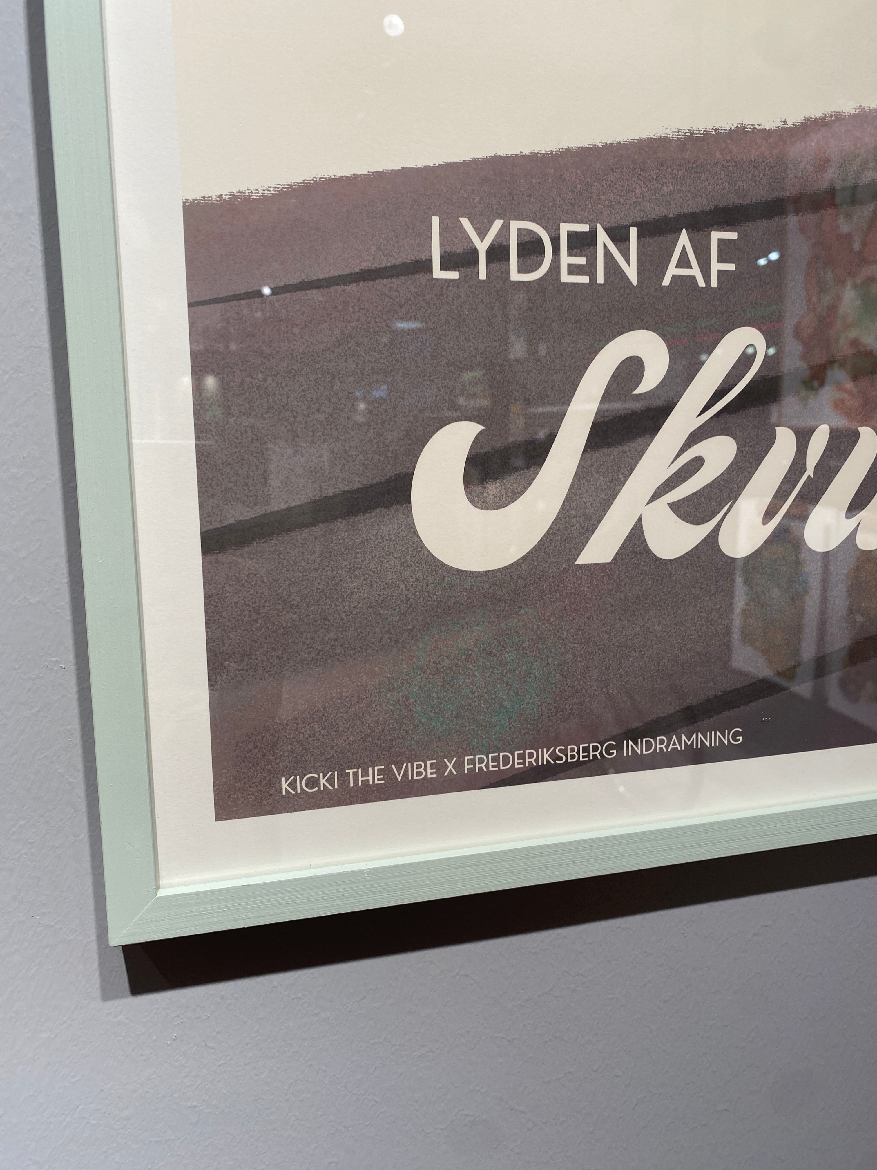 Lyden af skvulp UDEN RAMME