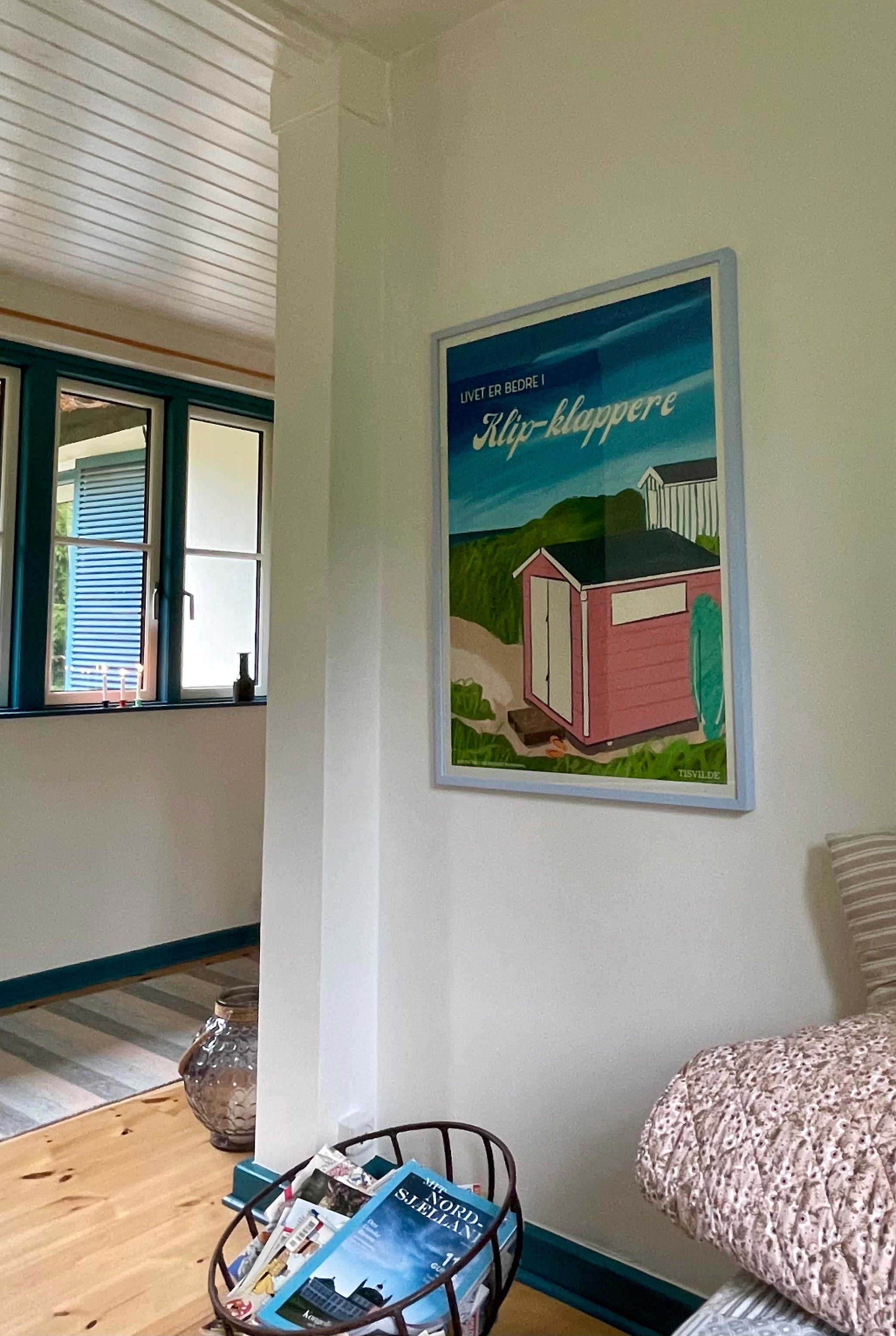 Livet er bedre i klip-klappere UDEN RAMME