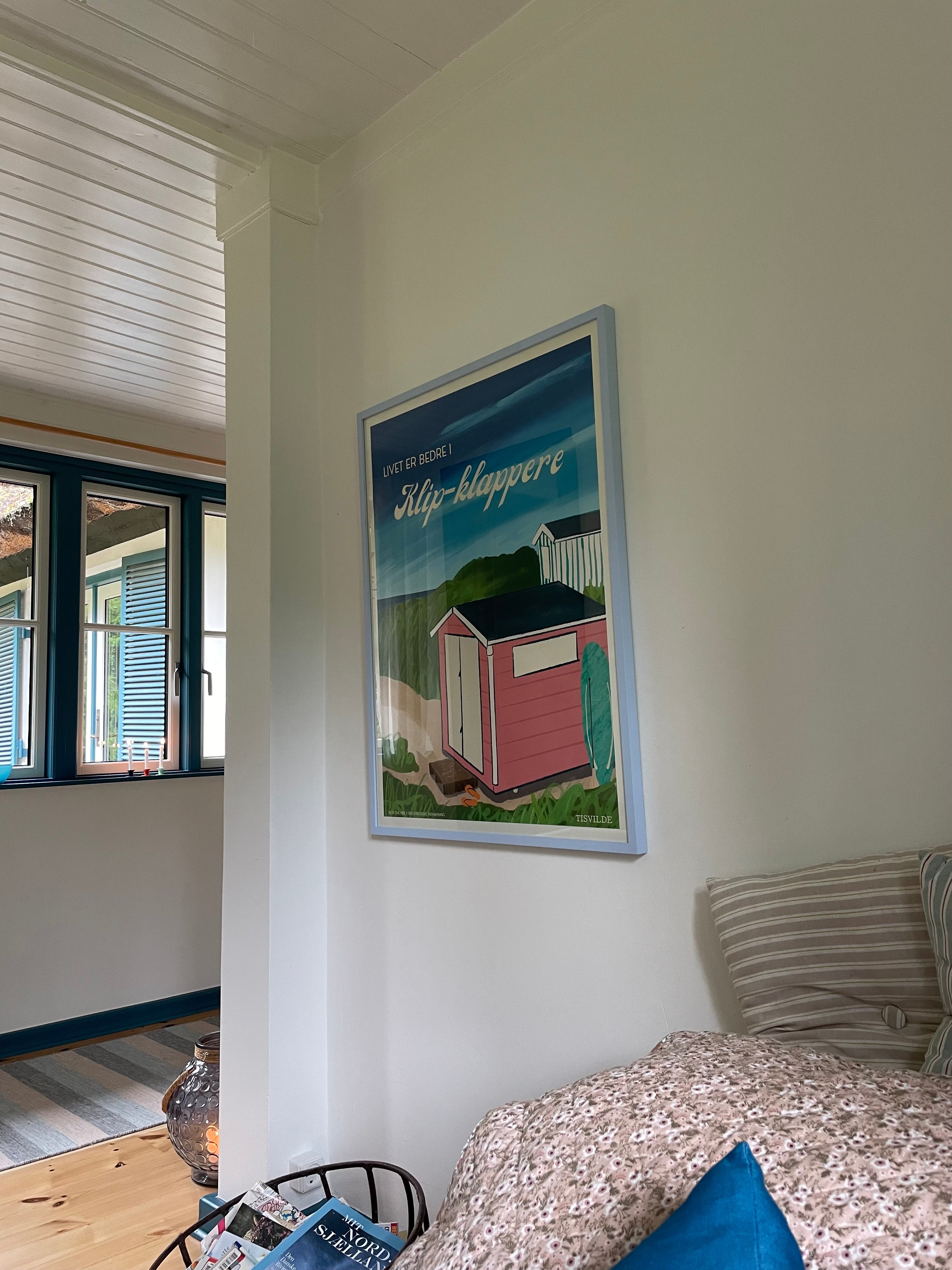 Livet er bedre i klip-klappere UDEN RAMME