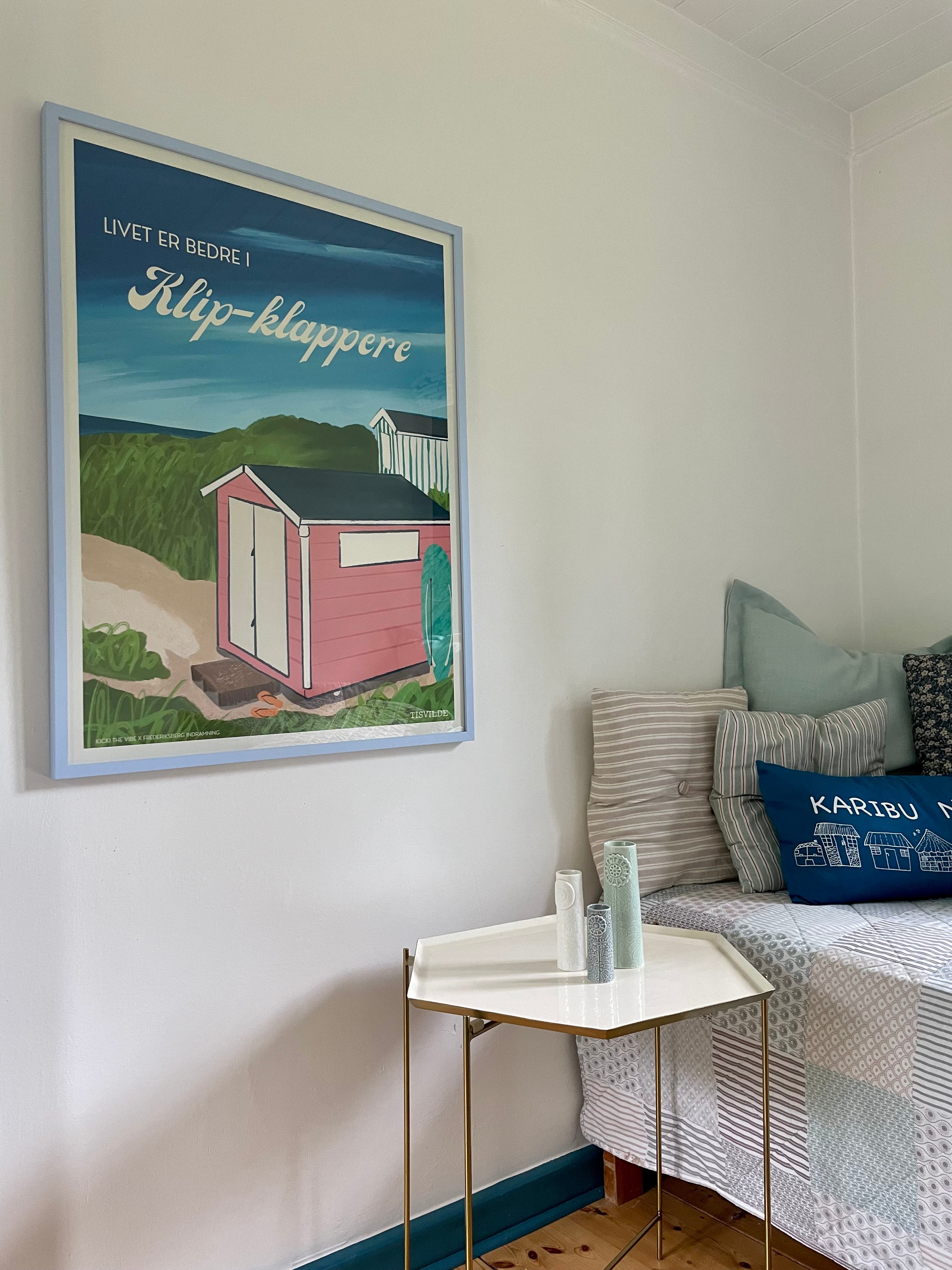 Livet er bedre i klip-klappere UDEN RAMME