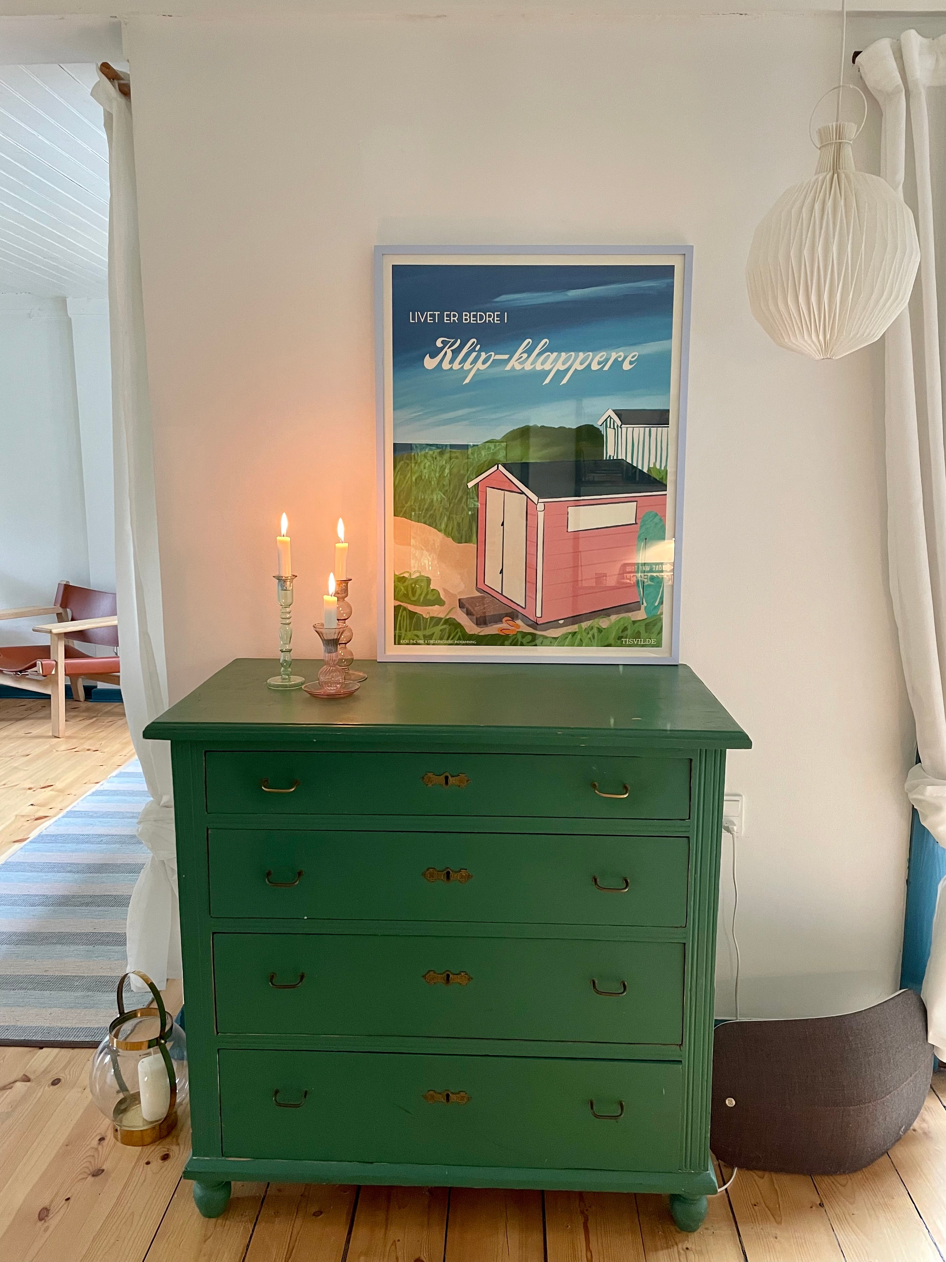 Livet er bedre i klip-klappere UDEN RAMME