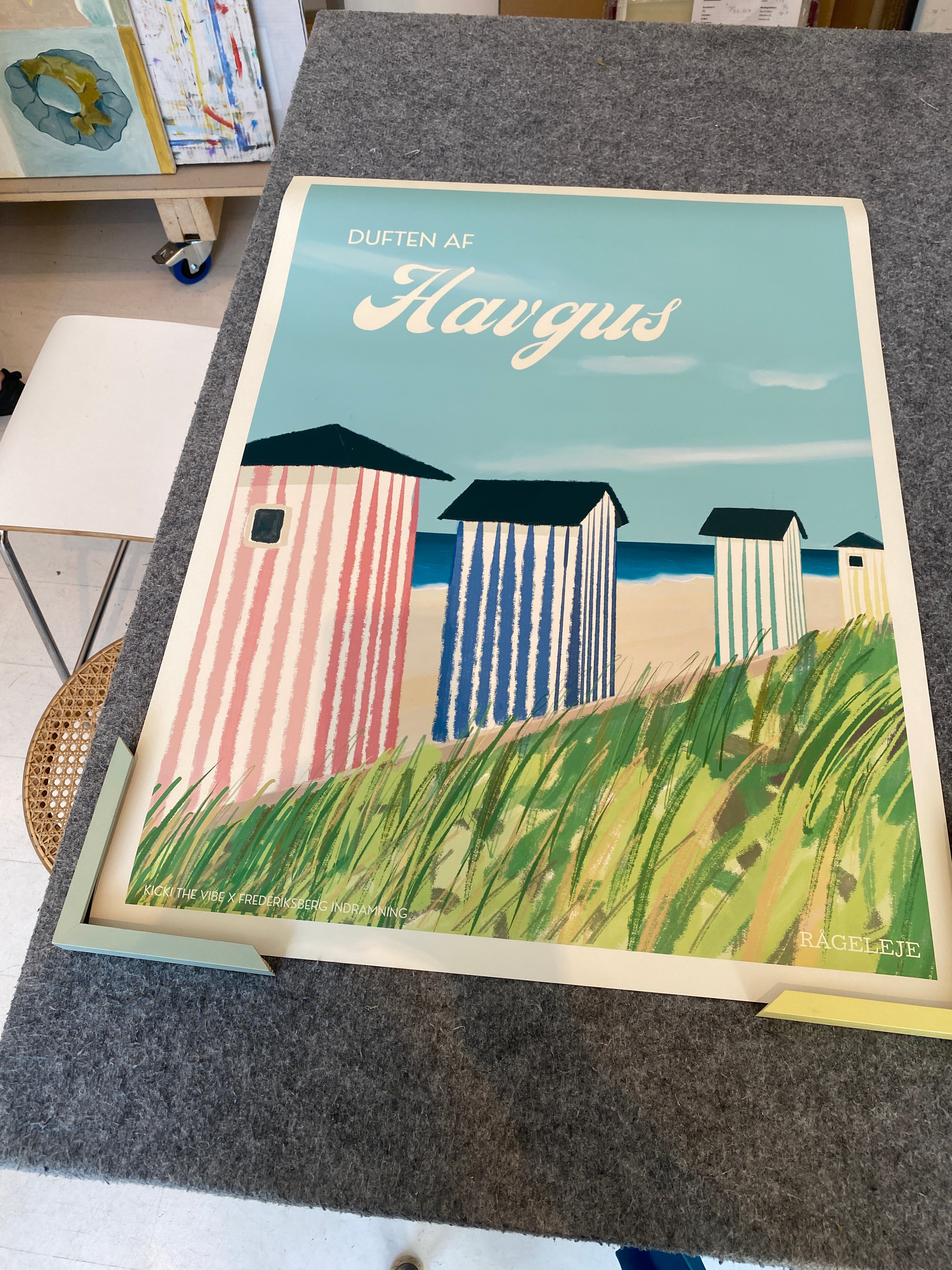 Duften af Havgus UDEN RAMME