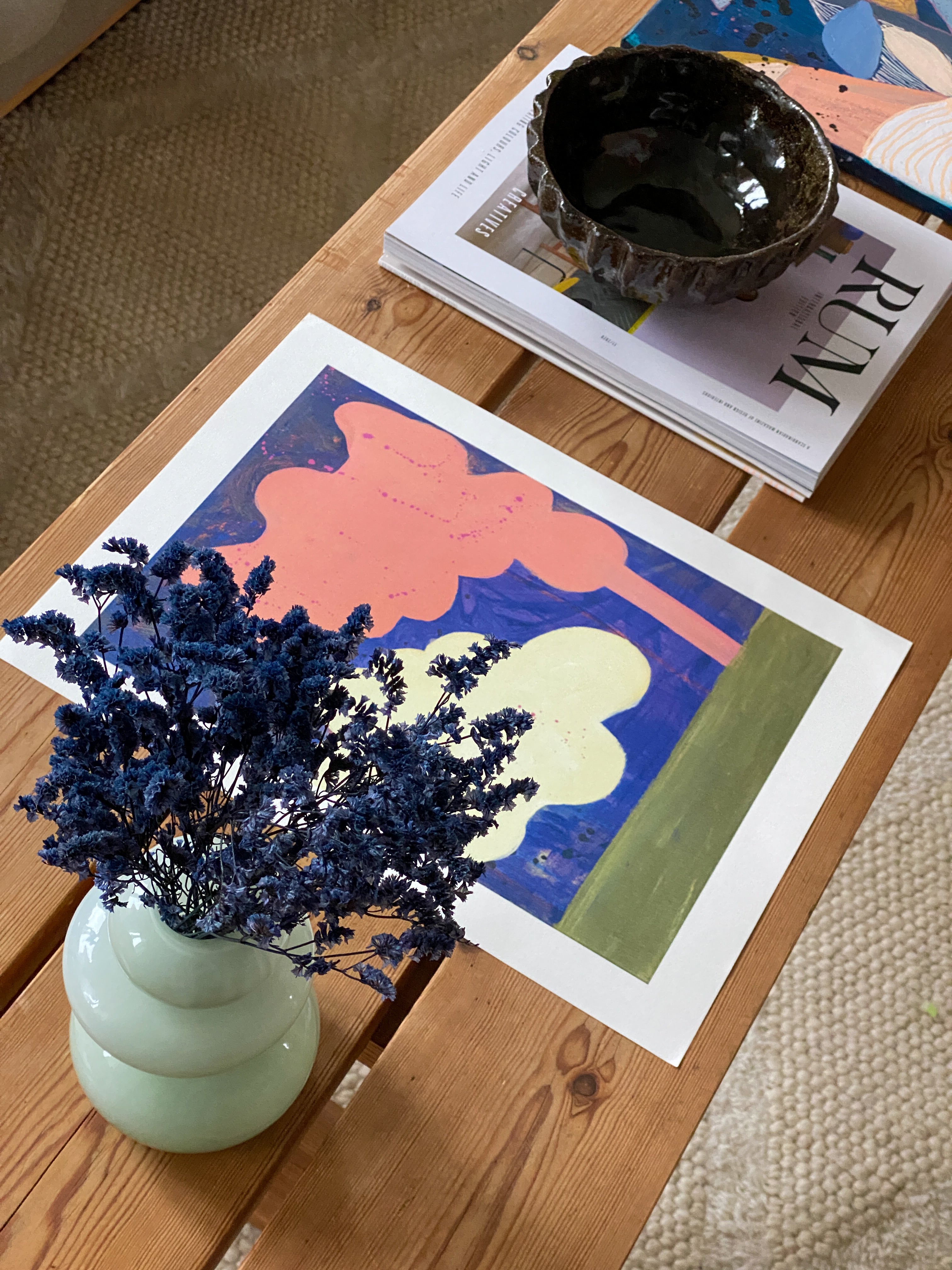 Sky-blomster (art print - limited edition)