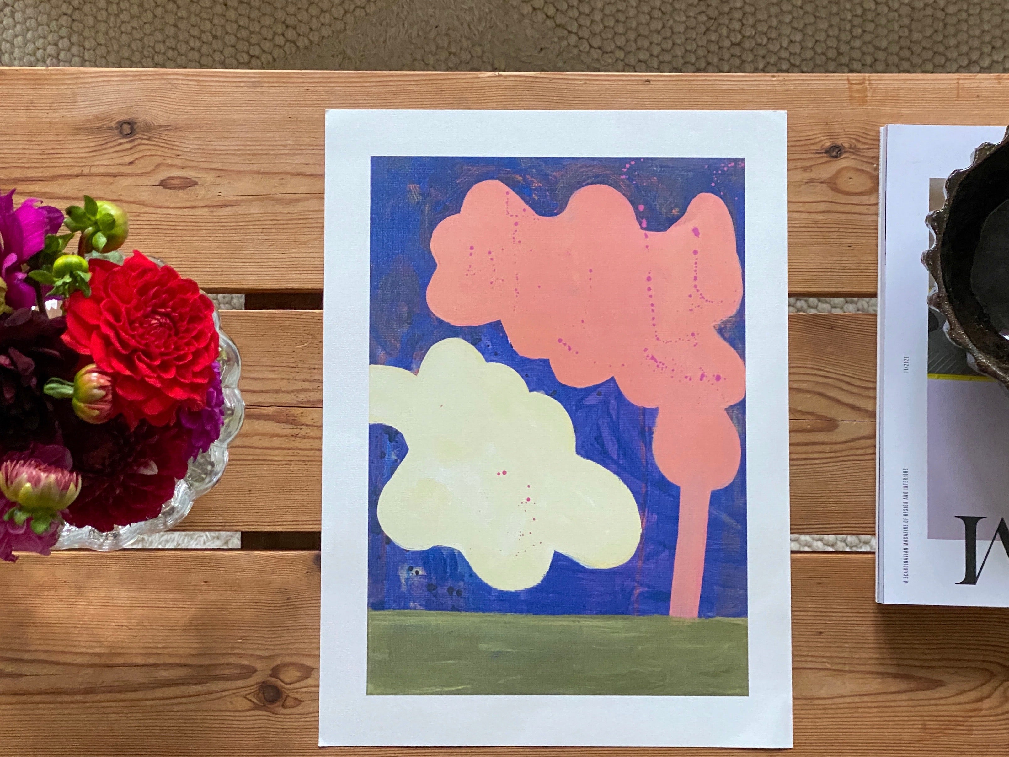 Sky-blomster (art print - limited edition)