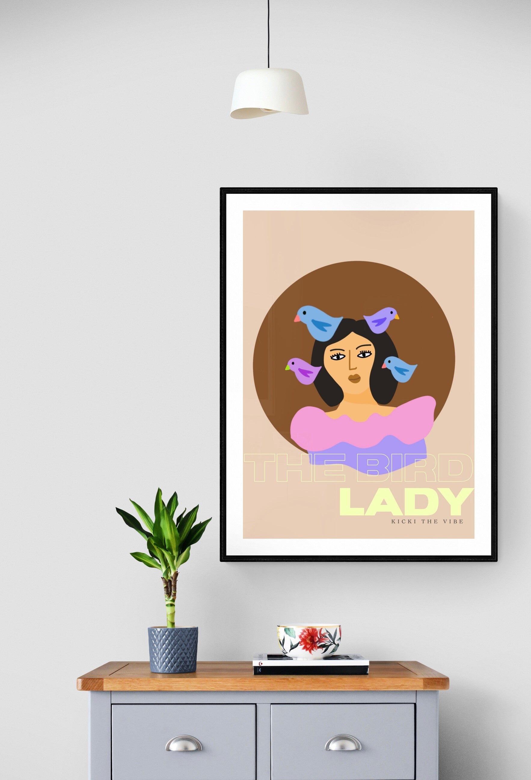 the bird lady