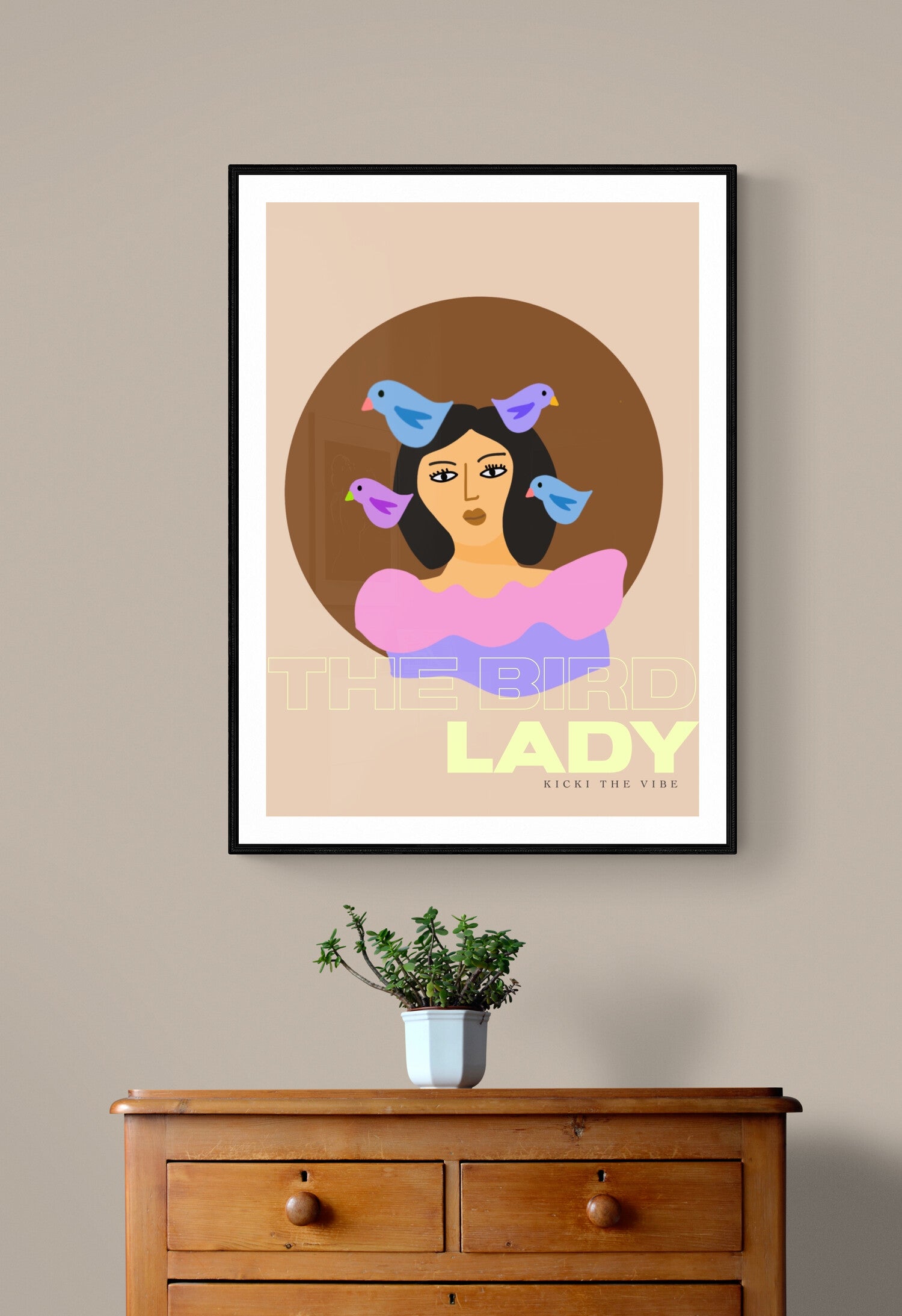 the bird lady