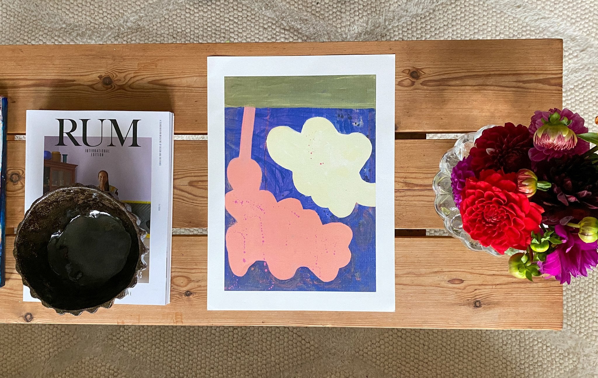 Sky-blomster (art print - limited edition)