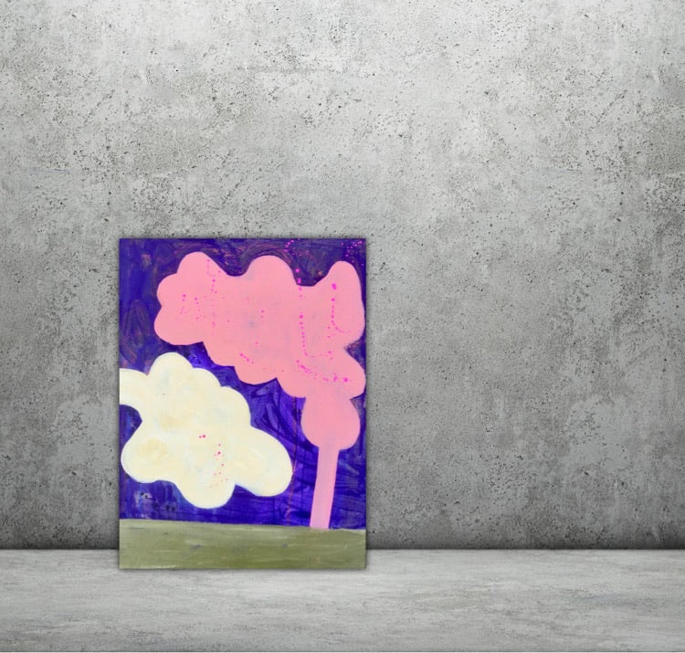Sky-blomster 30 x 40 cm