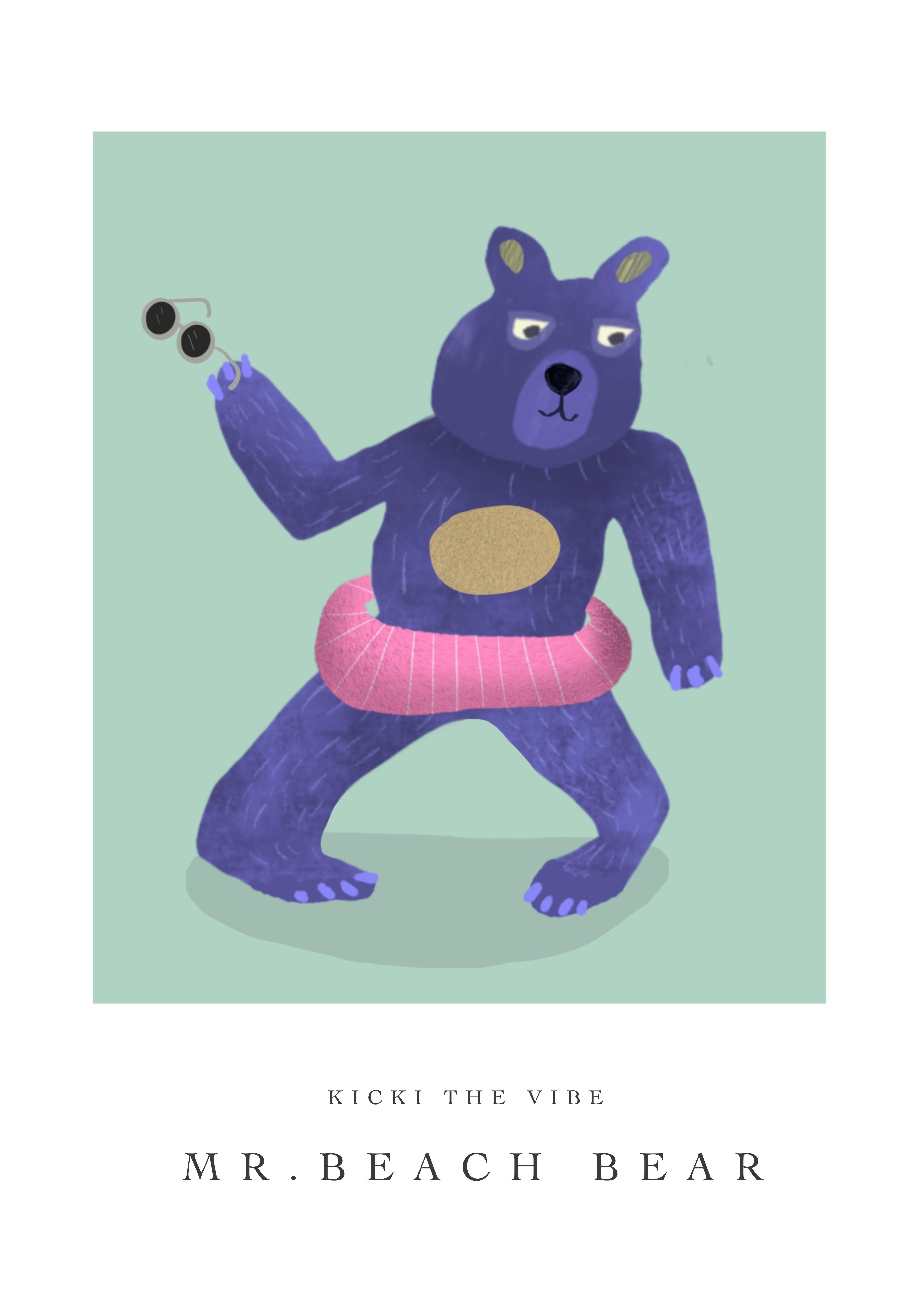 Mr. beach bear