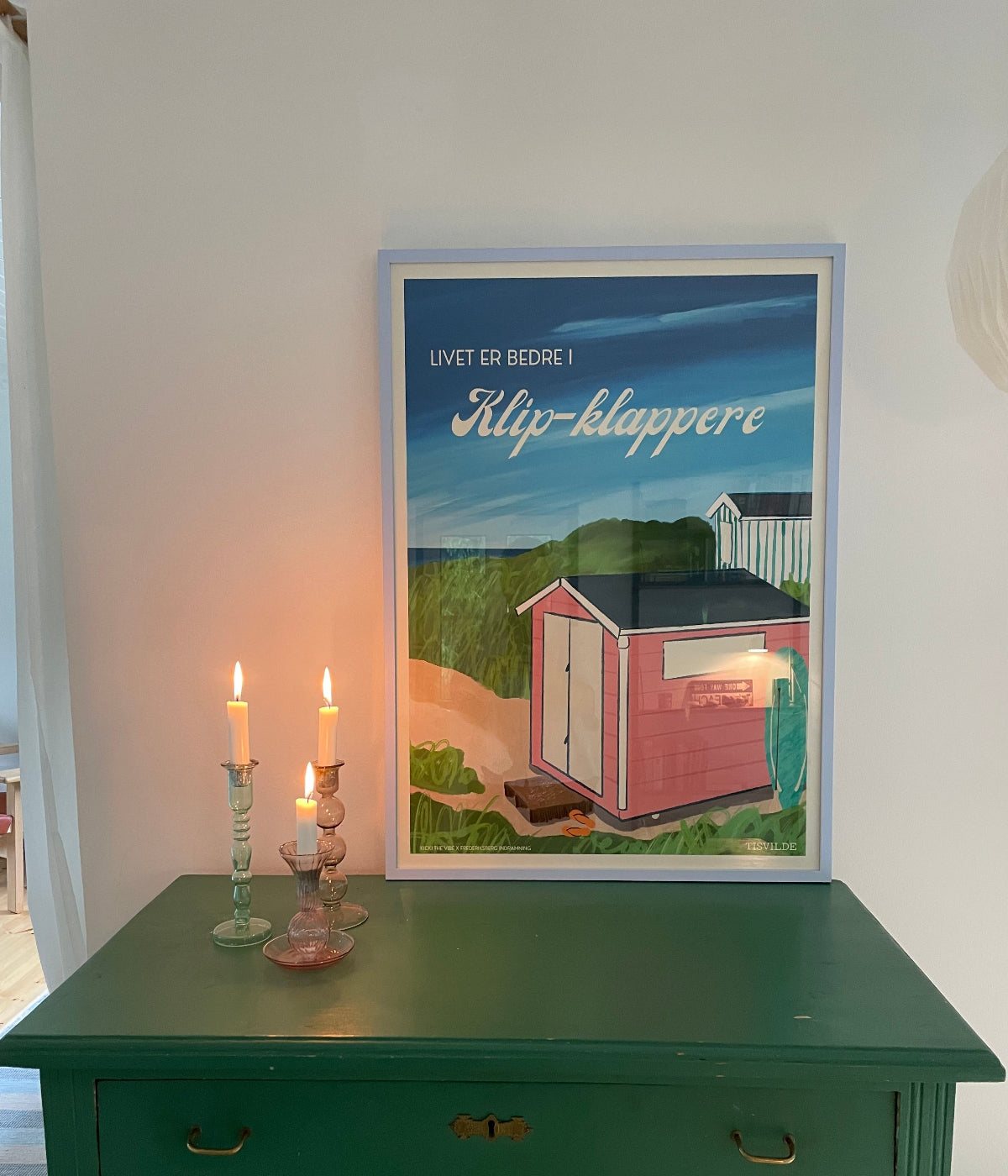 Livet er bedre i klip-klappere UDEN RAMME